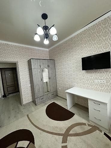 Батирлер: 1 бөлмө, 38 м², Аламедин-1 мкр Элитка, 9 кабат, Евро оңдоо — 9