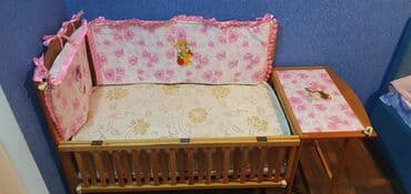 детскую кроватку с манежем: Продаю детскую кроватку детская кровать можно использовать как — 5