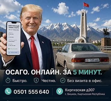 электро монстр: Электронный полис ОСАГО — от 300сом на 15дней оформление онлайн за 5 — 1