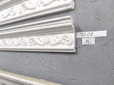 барокко: Потолочный/стеновой молдинг декоративный, артикул 7008. - Материал — 1