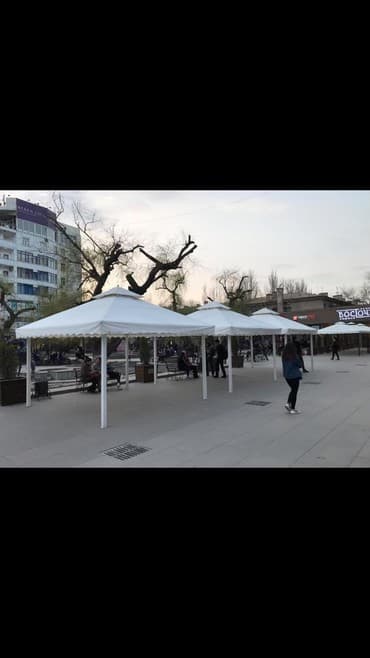 повар с выездом на дом: Выездные шатры банкетного класса, двухуровневый тент пропускает больше — 6