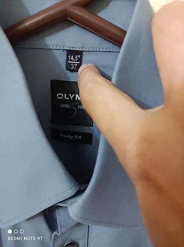 мужской рубашки: Мужская рубашка, S, M, H&M, Б/у — 4