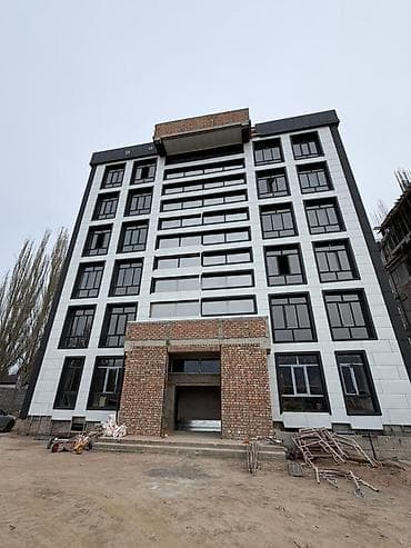 8 мкр: 3 комнаты, 57 м², Элитка, 2 этаж, Готовая ПСО (под самоотделку) — 2