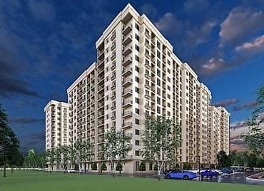 Батирлер: 1 бөлмө, 45 м², Элитка, 10 кабат, ПСО (өзү оңдоп түзөтүп бүтүү үчүн) — 5