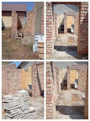участки в оше: Недостроенный дом на участке 4 сотки, ж/м Оскон-Ордо, 10-я улица — 1