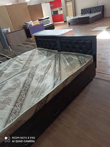 2х спальные кровати: Кровать 2метра длина ширина 90-смс ящиком — 7