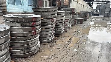 бетонные крышки: Железобетонные кольца и плиты перекрытия для колодцев Предназначение — 2