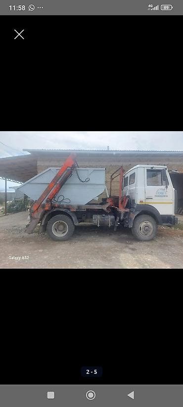 бетон тешкич: Самосвал-контейнеровоз (мультилифт/ломовоз) с крюковой/рычажной — 1