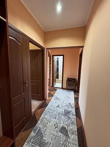 Квартиры: 2 комнаты, 55 м², 106 серия, Аламедин-1 мкр 106 серия, 6 этаж, Свежий ремонт — 4