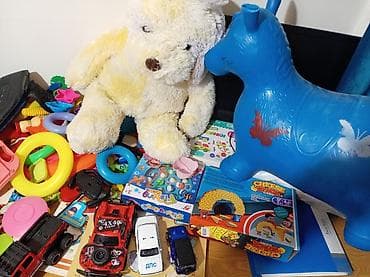 щенки питбуль: Большой набор детских игрушек и игр В составе: - Надувная/прыгающая — 5