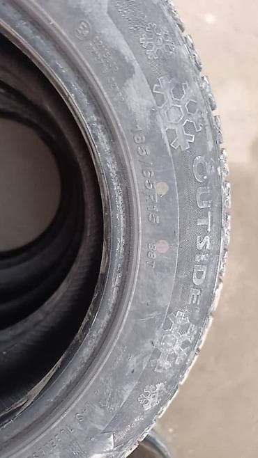 резина бу на 15: Продается комплект резины зимней в очень хорошем состоянии — 1