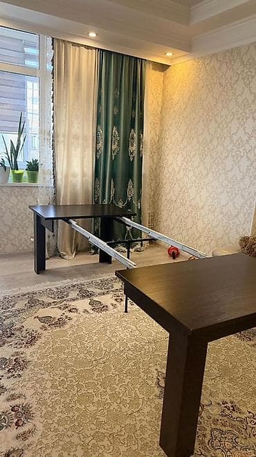 Столы-трансформеры: Стол трансформер Для кухни, Раскладной стол, цвет - Коричневый — 3