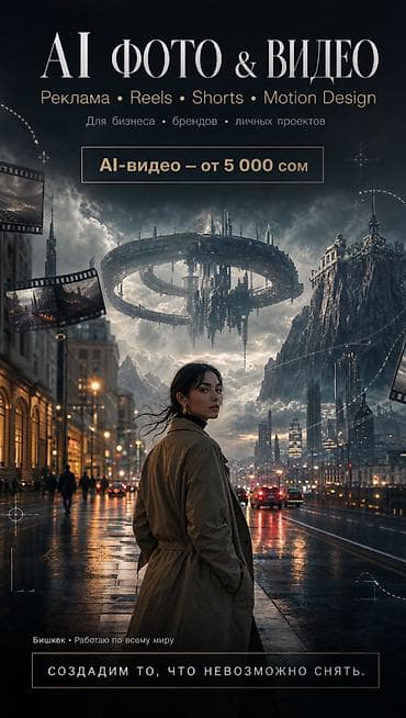 секвойа: # 🎬 AI фото и видео для бизнеса, брендов и личных проектов Создаю — 3