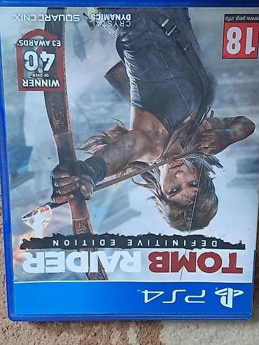 Видео оюндар жана приставкалар: Tomb Raider: Definitive Edition — диск для PlayStation 4. - — 4