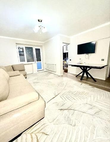 osh flat: 2 комнаты, 47 м², Ошский рынок / базар 104 серия, 4 этаж, Евроремонт — 8