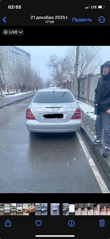 зеркало мерс 211: Mercedes-Benz E-Class: 2002 г., 2.6 л, Автомат, Бензин, Седан — 4