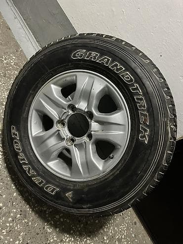 Колеса в сборе 285 / 65 / R 17, Всесезонная, Б/у, Запаска, Внедорожные (АТ/МТ), Литые, отверстий - 6