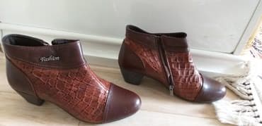 обувь новые: Ботинки, 37, Ilona, Новый, цвет - Коричневый, Самовывоз, Платная доставка — 2