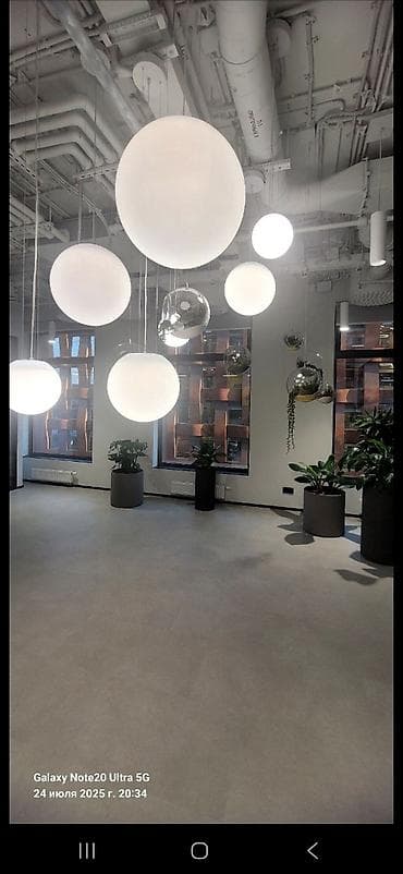 Люстры: Подвесные светильники «Сферические» + декоративные подвесные — 2