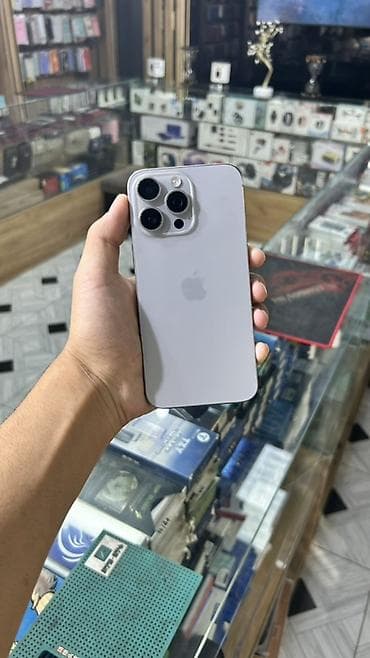redmi note pro 13: IPhone 15 Pro Max, Б/у, 256 ГБ, Серебристый, Защитное стекло, Чехол, Кабель, В рассрочку, 87 % — 1