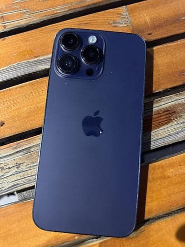 macbook 2017: IPhone 14 Pro, Б/у, 128 ГБ, Черный, 96 % — 7