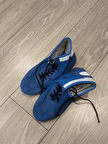 40: Синие борцовки/рэсслершуз (обувь для борьбы и единоборств). - Размер — 1