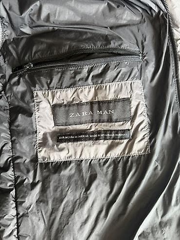 nike tech flece: Лёгкая мужская пуховая куртка ZARA MAN размер М чуть маломерит — 2