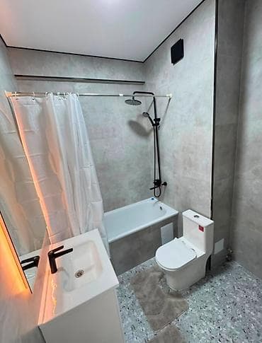 1 комната, 40 м², Джал мкр (в т.ч. Верхний, Нижний, Средний) Элитка, 3 этаж, Дизайнерский ремонт