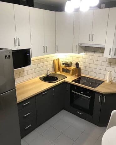 реставрация кухонной мебели бишкек: Мебель на заказ, Гостиная, Кухонный гарнитур, Шкаф, Комод — 4