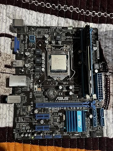 asrock h61m: Материнская плата для ПК, Б/у, Asus, LGA1155, Mini-ATX — 2