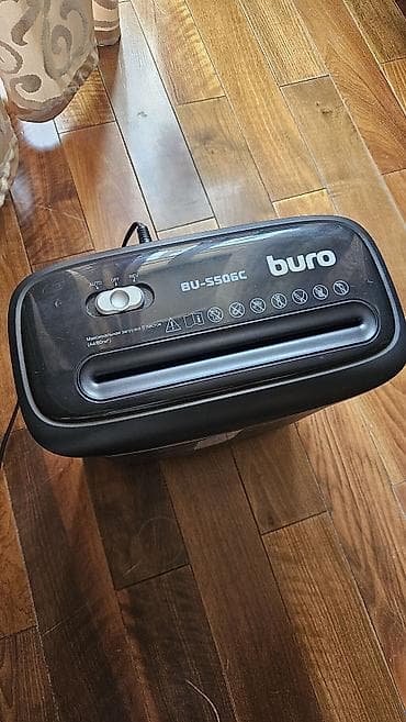 Техника и электроника: Шредер (уничтожитель документов) Buro BU-S506C - Формат: A4, загрузка — 1