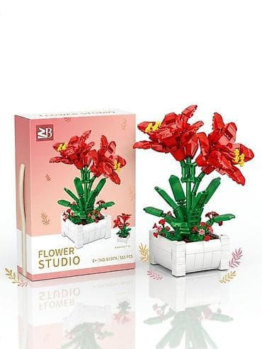 декаративные камни: Конструкторы “Flower arrangement / Flower Studio / Eternal Flower” — — 3