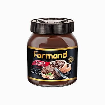 шоколо: Шоколадно-ореховая паста Farmand Hazelnut - Формат: стеклянная — 7