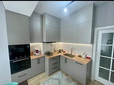 123: 2 комнаты, 64 м², Асанбай мкр Элитка, 7 этаж, Дизайнерский ремонт — 3