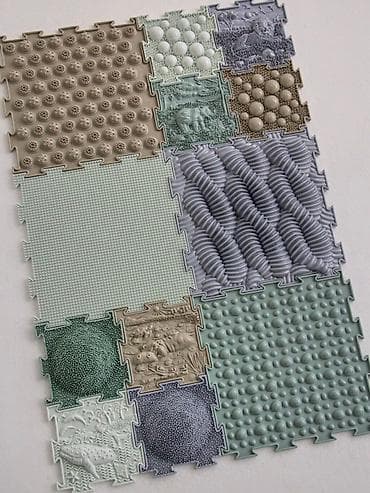 гибкий мромор: Набор ОРТОДОН массажный коврик, соединяющиеся по принципу пазл — 1