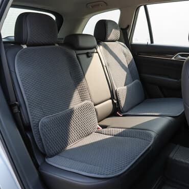 чехол кресло: Чехлы Велюровые, цвет - Серый, Mercedes-Benz, Б/у, Самовывоз — 2