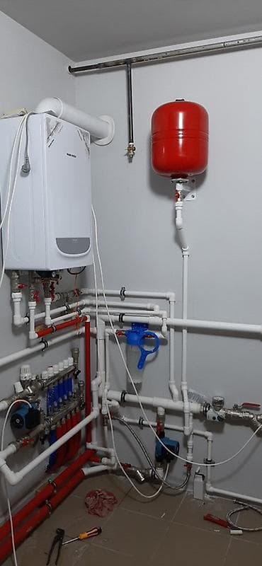 Подключение отопления, Прокладка труб, Теплый пол Больше 6 лет опыта