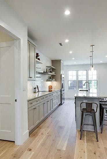 кухонный гарнитур рассрочка: Кухонный гарнитур, цвет - Бежевый, МДФ — 1