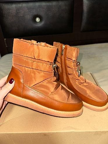 Угги, 37, 36, Новый, цвет - Бежевый, Платная доставка, Самовывоз