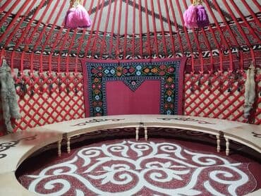 купить старую книгу: Аренда юрты, Каркас Деревянный, 65 баш, С полом — 8