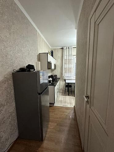 ауезова: 1 комната, 38 м², 105 серия, 9 этаж, Евроремонт — 10