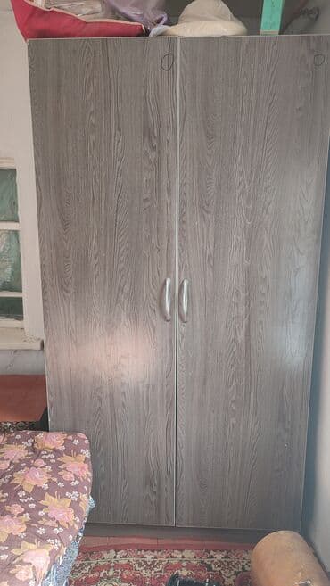 покупка мебели бу: Кийим салуучу шкаф, Колдонулган, Түз, МДФ — 1