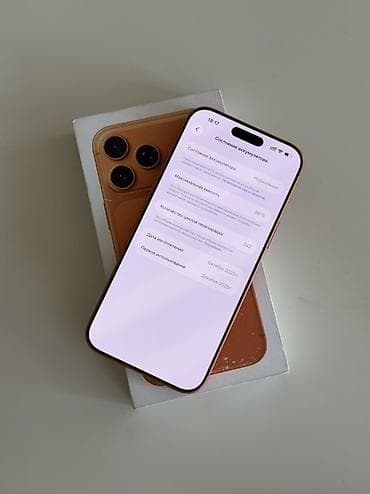 оригинальные аирподсы 1: IPhone 17 PRO MAX Состояние 10/10 Аккумулятор 98% Физическая сим + E — 2