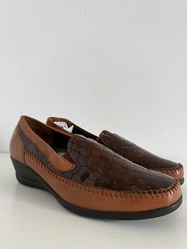 Сабо: Женские комфортные туфли-лоферы - Материал верха: натуральная кожа — 3