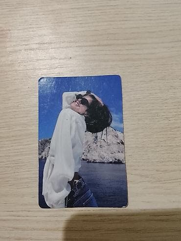 Открытки: Фотокарточки (photocards) с изображениями девушки — набор из 3 штук — 1