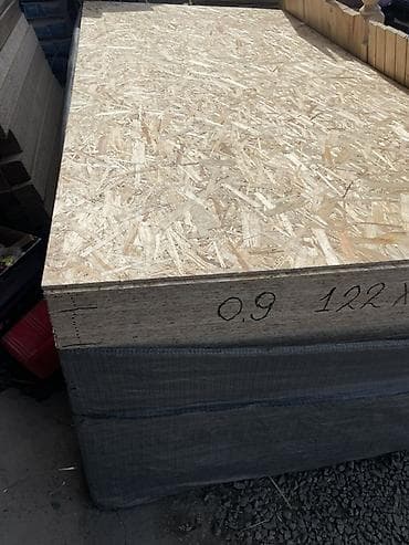 ОСП / OSB плиты: ОСП плита (OSB) - Формат: 1220 × 2440 мм (стандартный лист для — 1