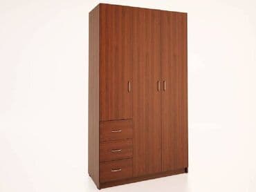гардеробный шкаф для одежды: Шкаф 3-х створчатый с ящиками На заказ и в наличии Размеры: длина 1,2 — 4