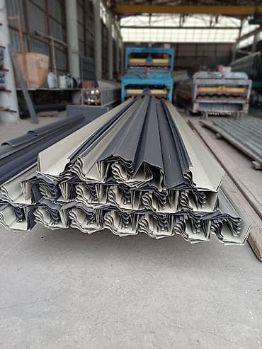 Коньки для крыши: Доборные элементы для кровли и фасада из оцинкованной стали с — 1