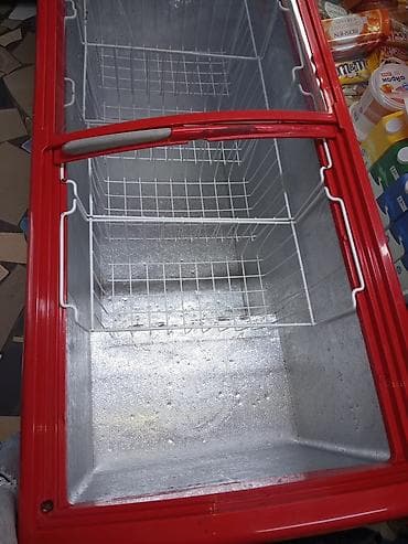 Соода жабдуулары: Морозильный ларь «Новый Век» с гнутыми раздвижными стеклянными — 2