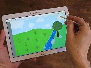 galaxy tab a8: Планшет, Samsung, 10" - 11", 3G, Детский цвет - Белый — 1